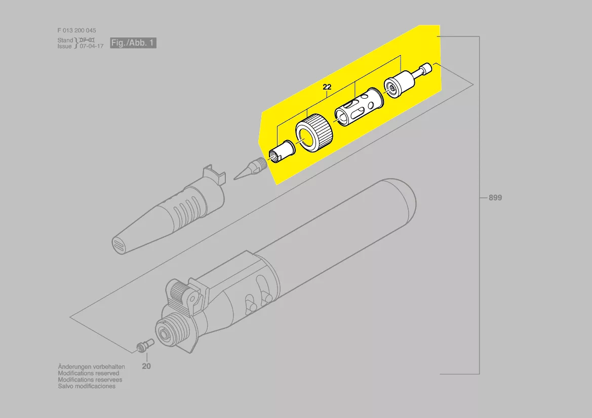 Pare-flamme réf. 2 610 397 236